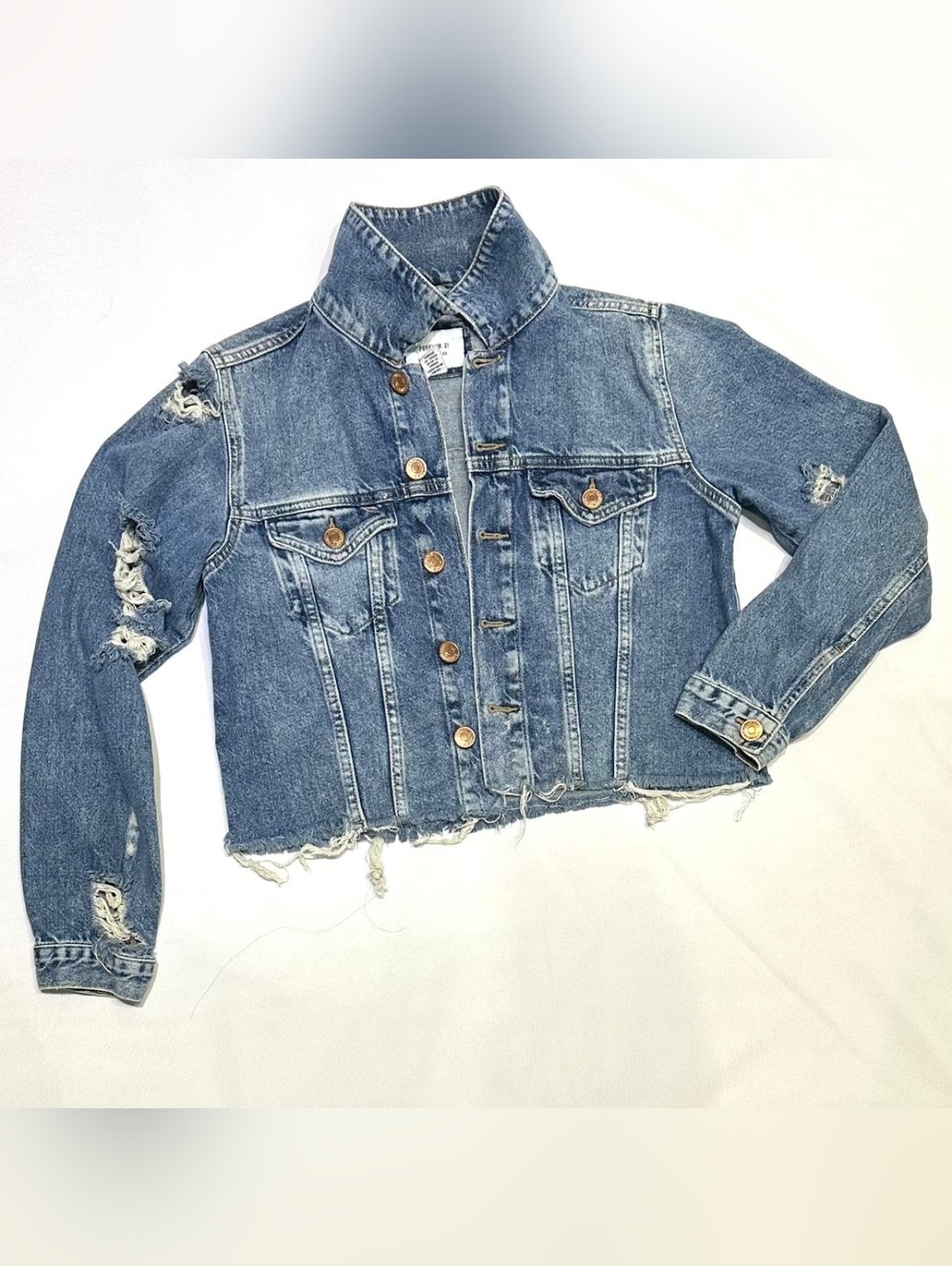 Forever 21 Blue Denim Jacket